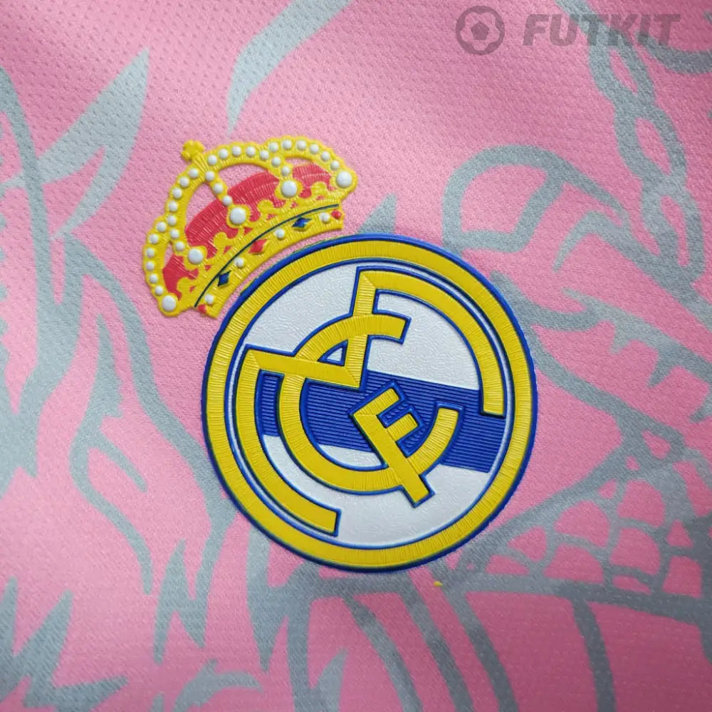 2023 Real Madrid Special Edition Pink Dragon Shirt – foto 3