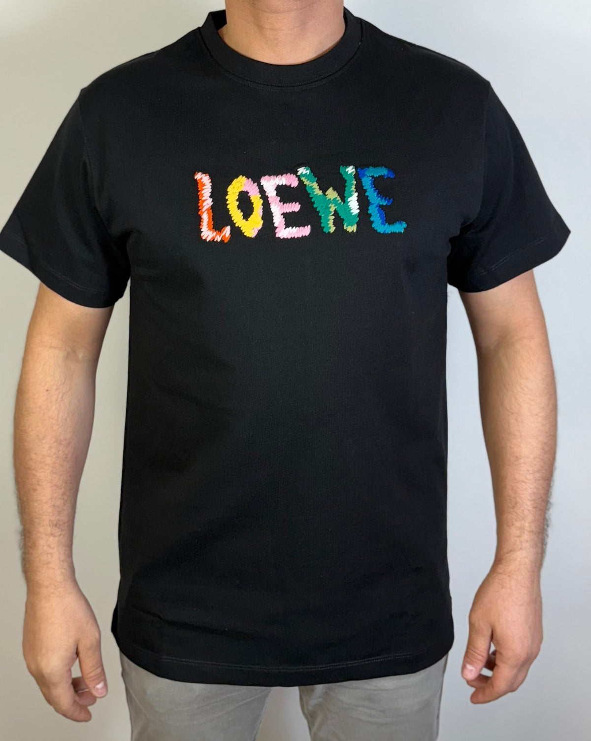Loewe T-Shirt — Zwart (Print) – foto 2