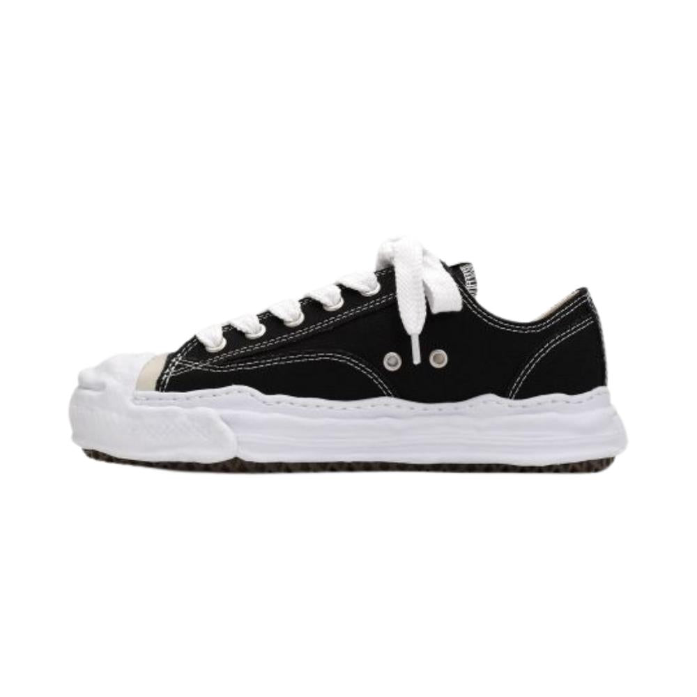 Maison Mihara Yasuhiro Hank OG Sole Canvas Low Black – foto 3
