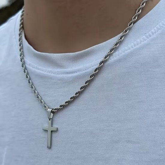 Loel -  Ketting met Kruis Hanger – foto 2