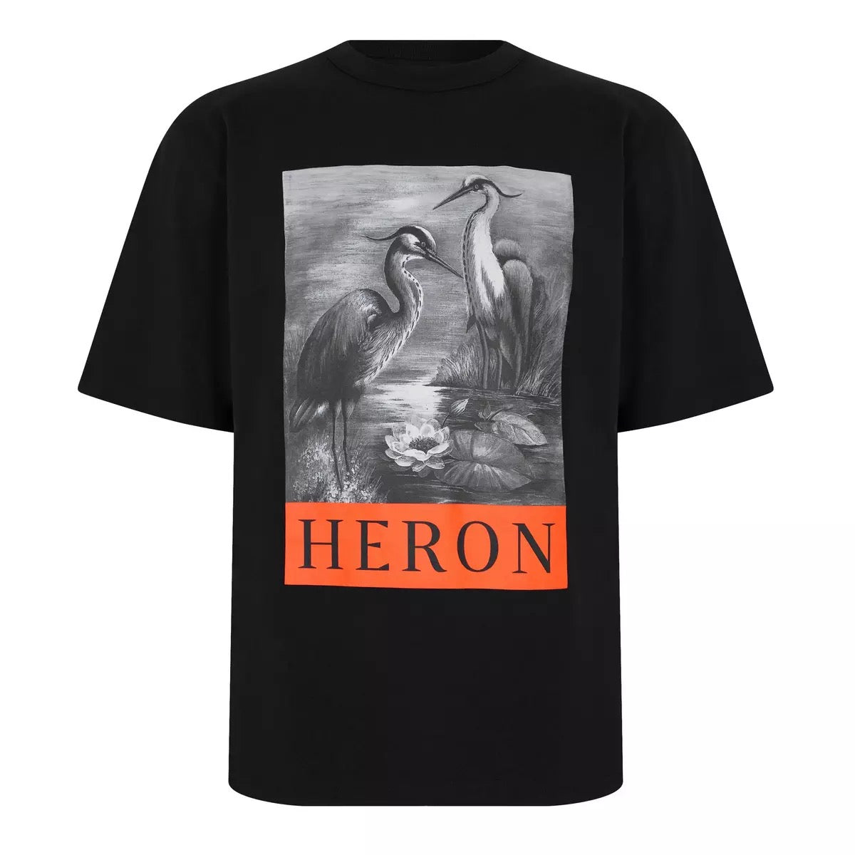 Heron Preston Graphic T-Shirt — Zwart