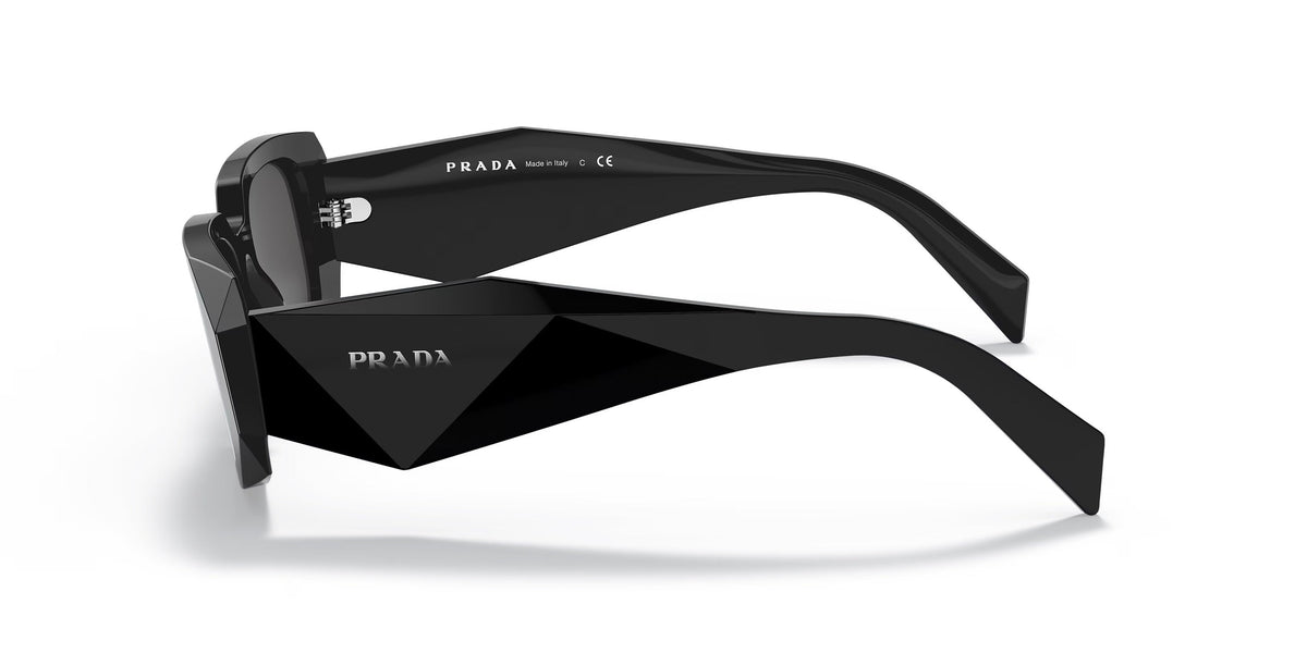 Prada Geometric Logo Sunglasses – Black – foto 2