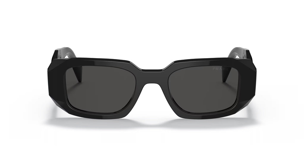 Prada Geometric Logo Sunglasses – Black – foto 3