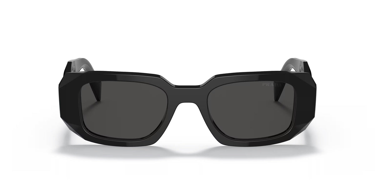 Prada Geometric Logo Sunglasses – Black – foto 3