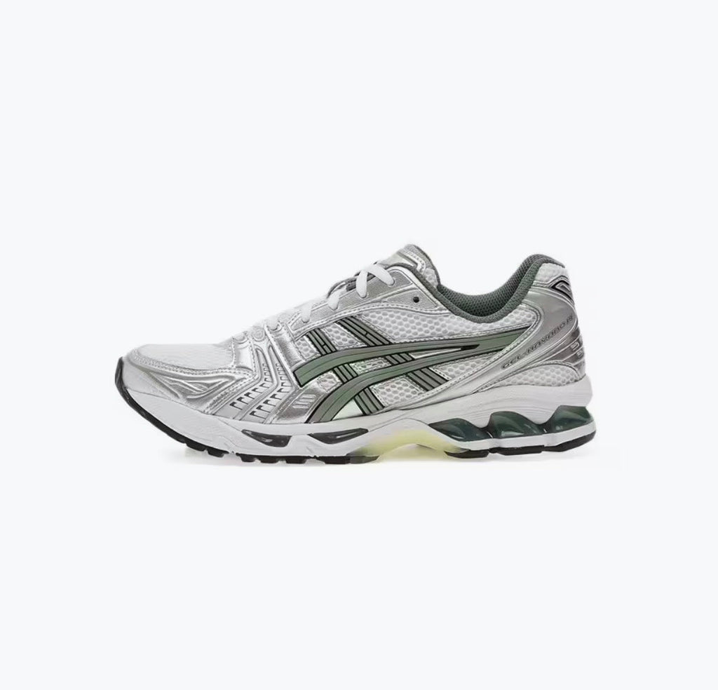 ASICS Gel-Kayano 14 White Pure Silver Slate Grey Sage