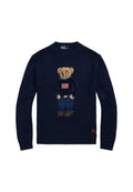 Ralph Lauren Polo Bear Trui — Marineblauw