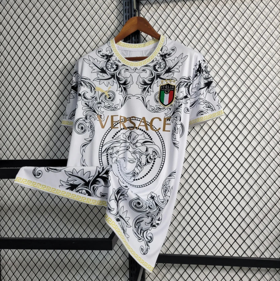 Italy "Versace" White Limited Jersey – foto 5