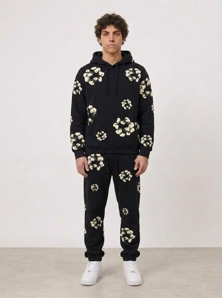Denim Tears x CPFM Cactus Tracksuit — Zwart – foto 2