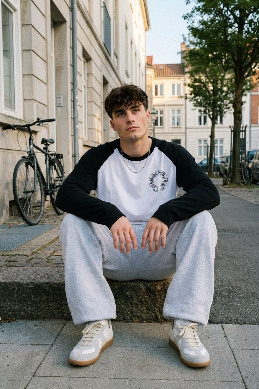 Chrome Hearts long sleeve gedragen door model