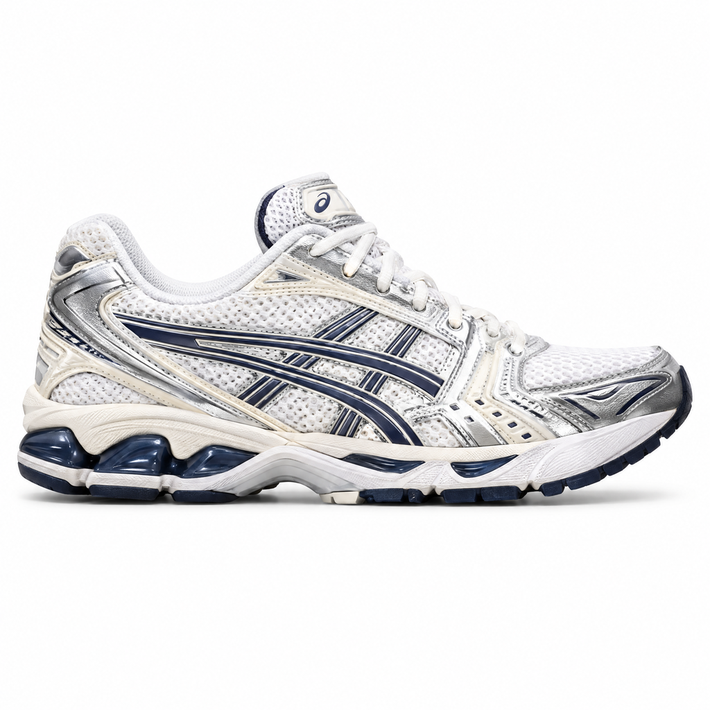 Asics Gel-Kayano White Midnight - Silver