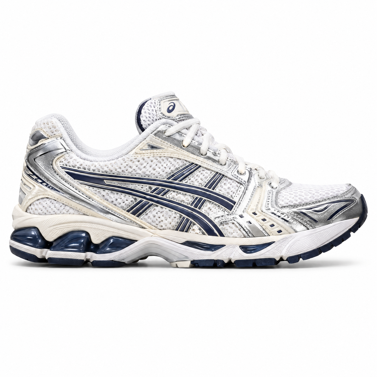Asics Gel-Kayano White Midnight - Silver