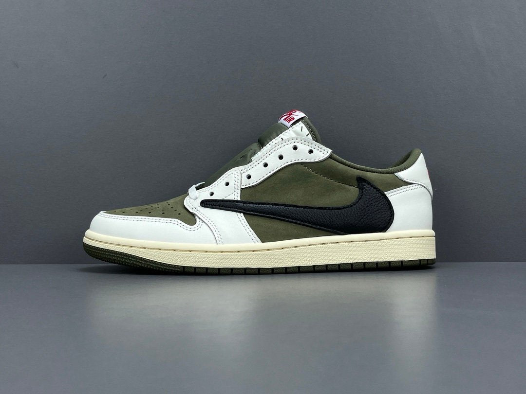 Air Jordan 1 Retro Low OG SP Travis Scott — Medium Olive – foto 2