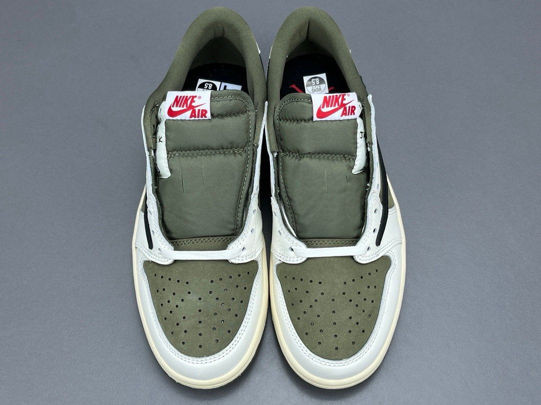 Air Jordan 1 Retro Low OG SP Travis Scott — Medium Olive – foto 6