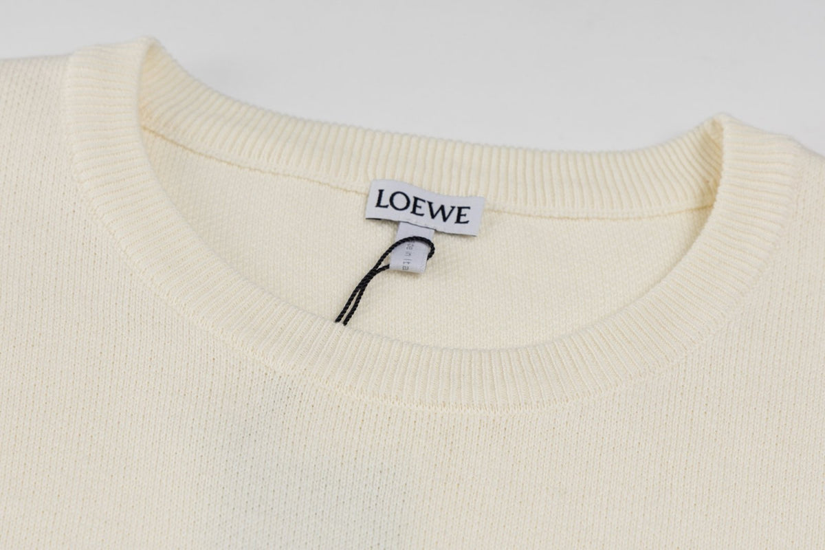 Loewe Anagram Sweater — Wit – foto 3
