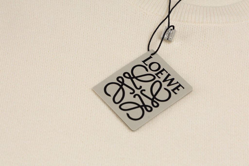 Loewe Anagram Sweater — Wit – foto 4