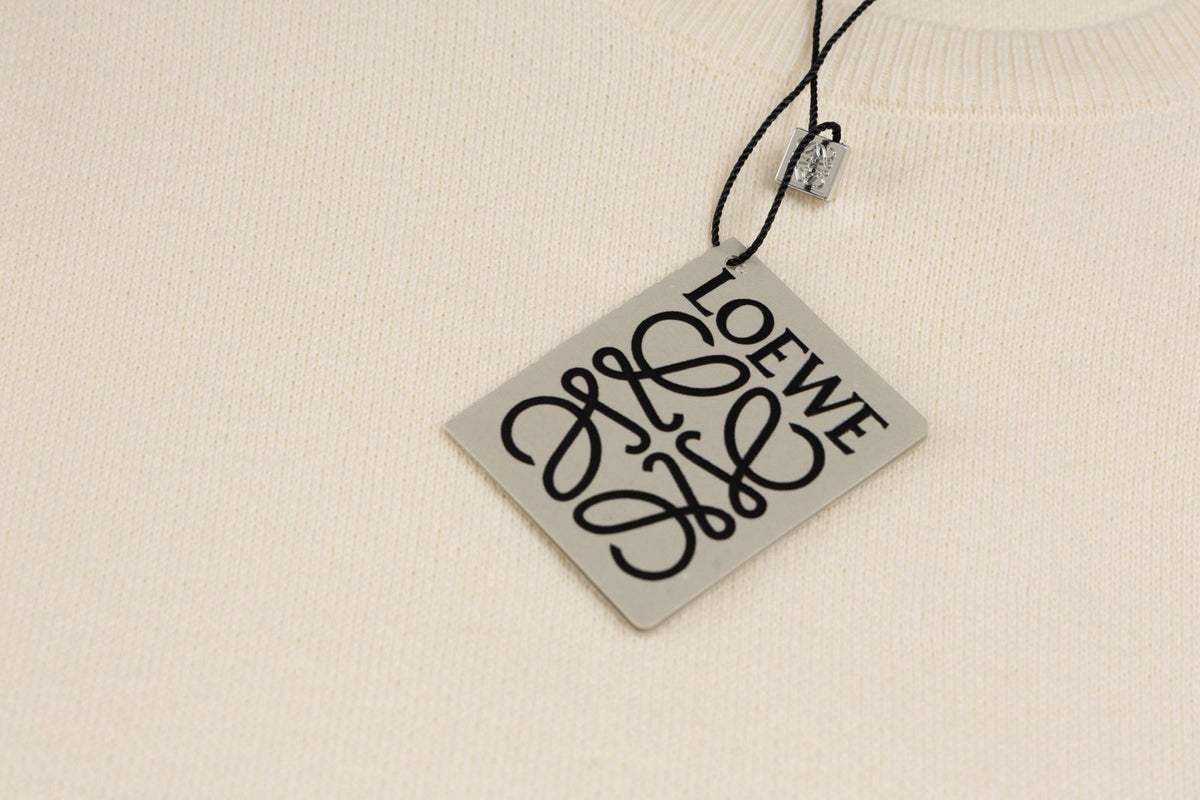 Loewe Anagram Sweater — Wit – foto 4