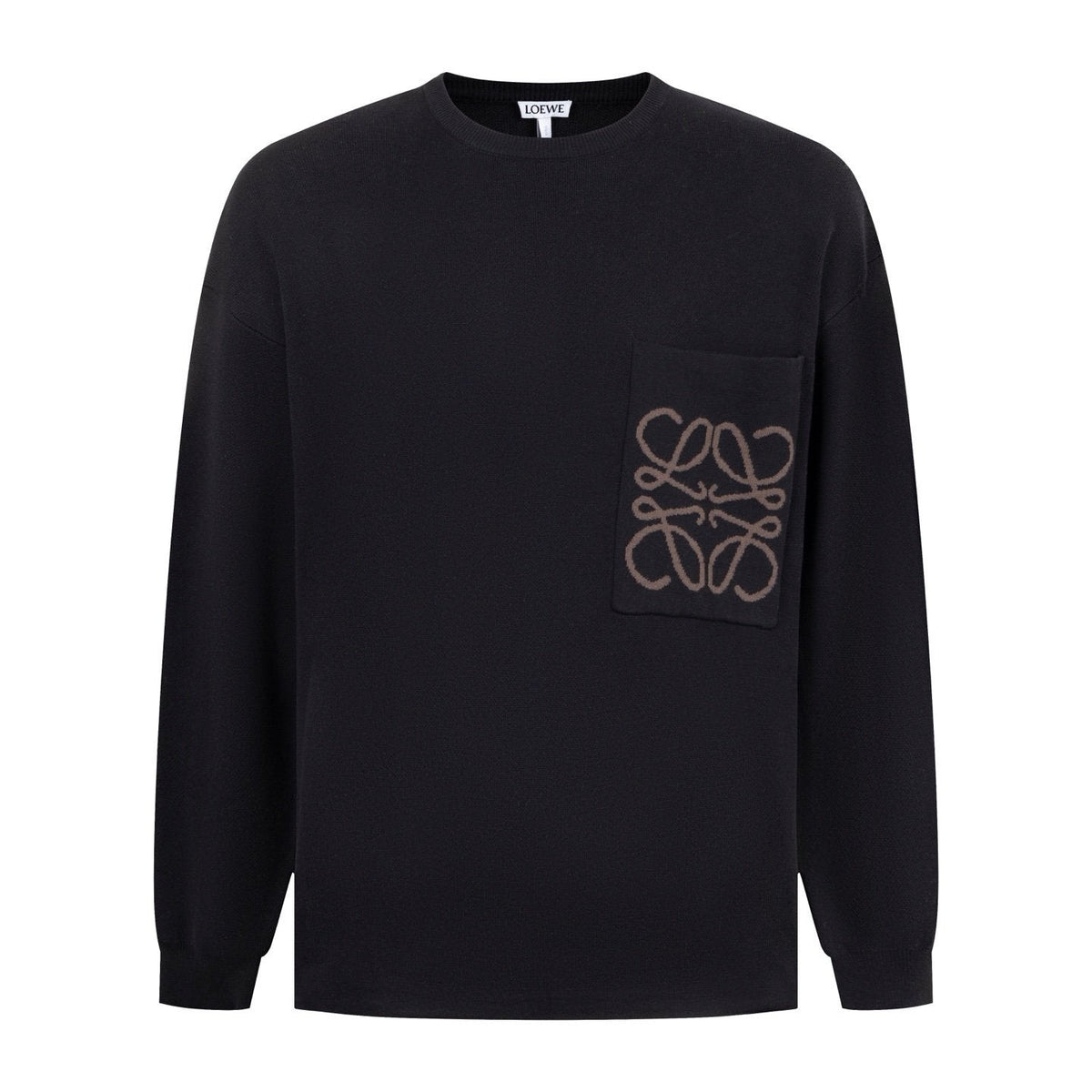 Loewe Anagram Sweater — Zwart
