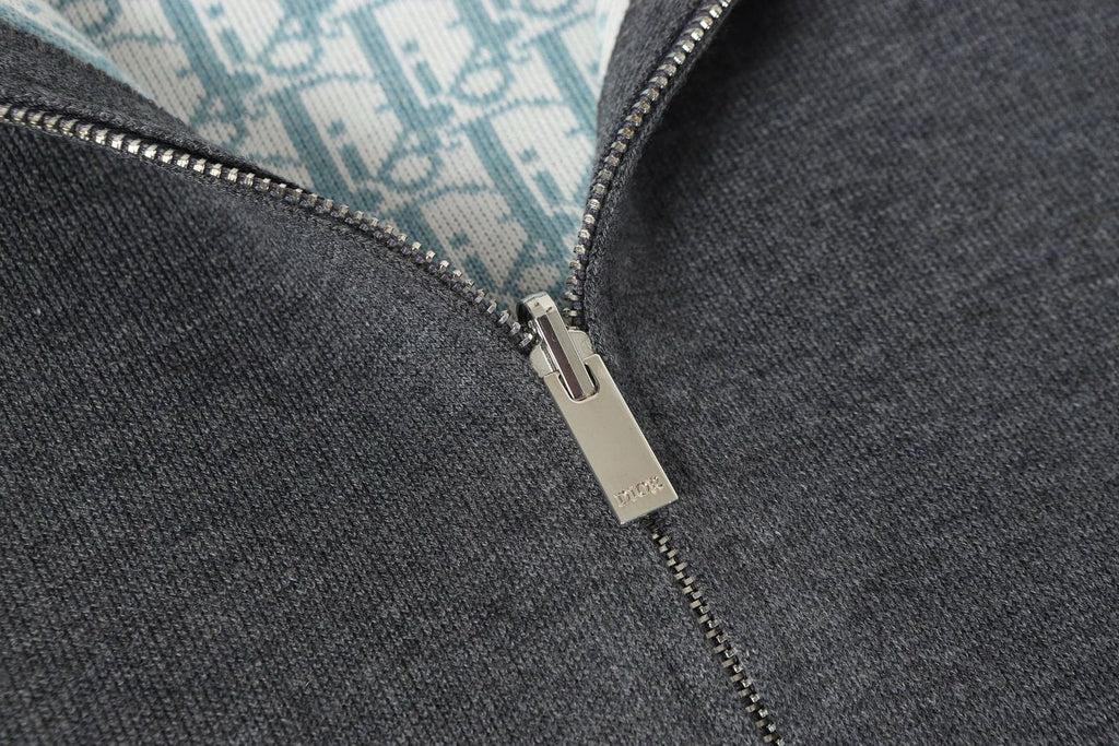 Dior Cashmere Hooded Jacket Grey – foto 3