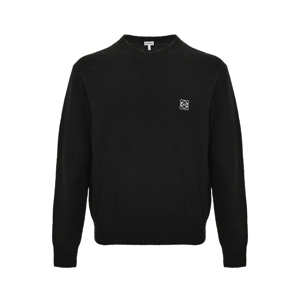 Loewe Anagram Wool Sweater — Zwart
