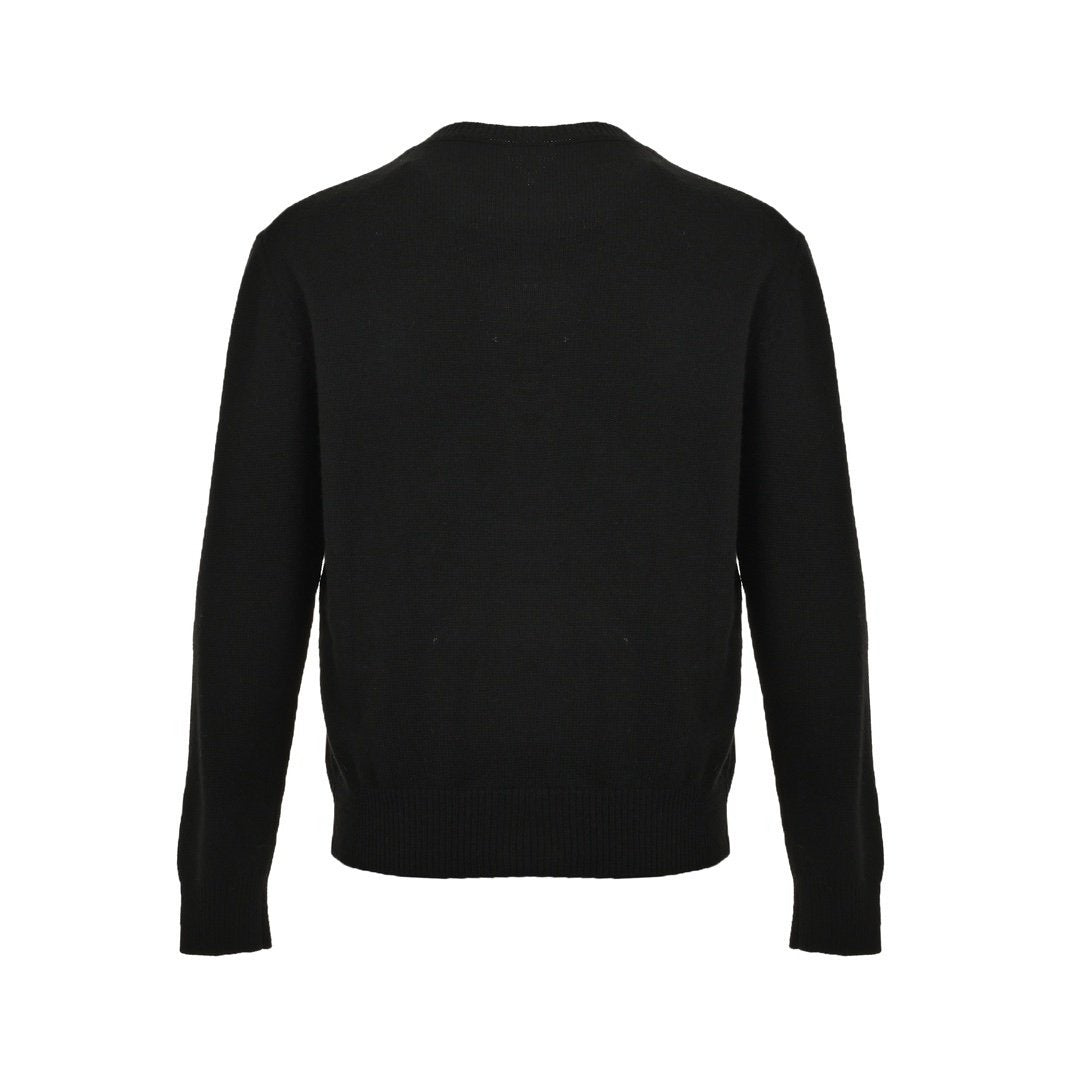 Loewe Anagram Wool Sweater — Zwart – foto 3