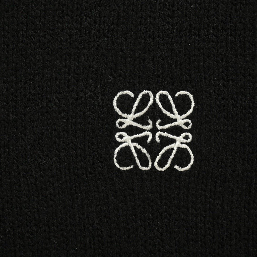 Loewe Anagram Wool Sweater — Zwart – foto 5