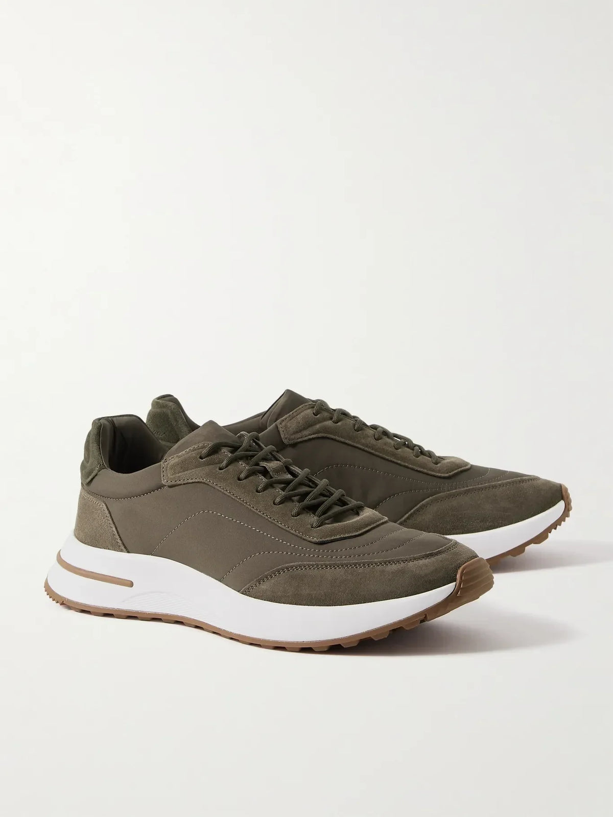 Loro Piana Week End Walk Sneaker Microfibre - Storm System – foto 6